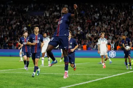 Paris Saint-Germain Overpower Italian Rivals while Thuram Nets Double to Give Inter Win against Dutch Giants