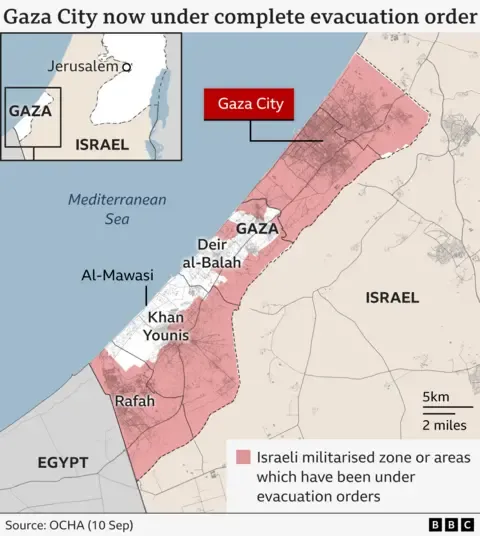 Countless Civilians Flee as Israeli Forces Advance Deeper into Urban Areas