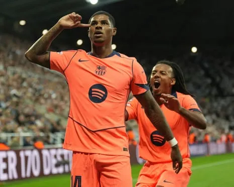 Attacker disrupts the Magpies' important evening and declares: ‘I am improving at Barcelona’