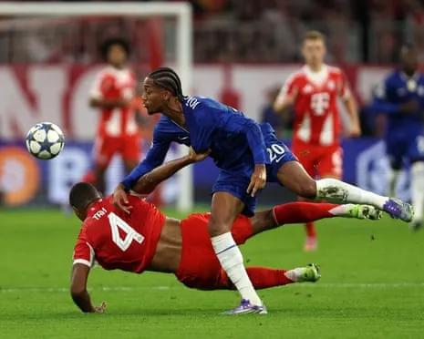 Chelsea's manager explodes as Bayern Munich center-back Jonathan Tah avoids red card in Champions League setback