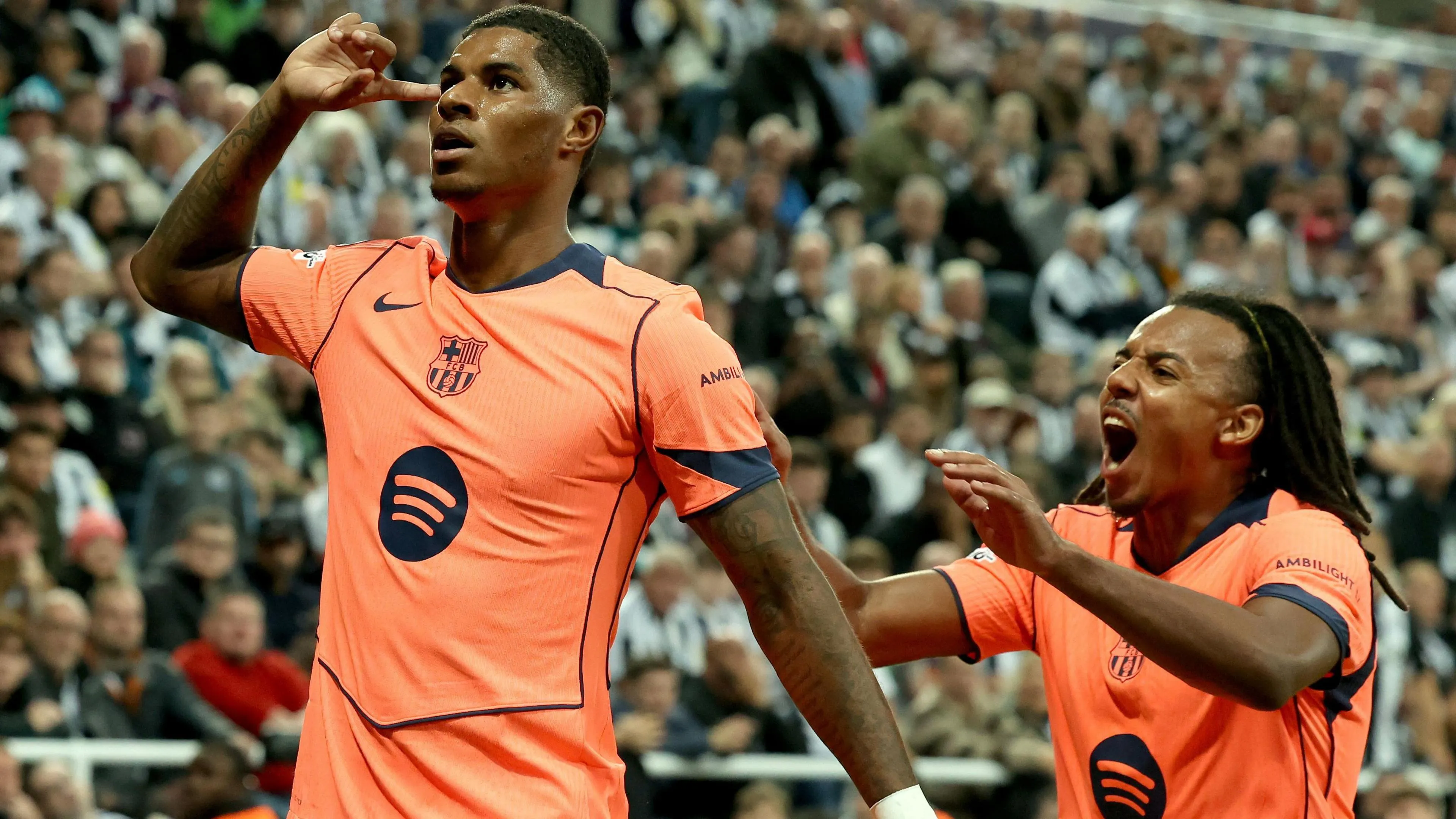 Could Marcus Rashford embarking on redemption with the Catalan giants following his brace against Newcastle?